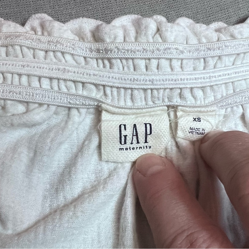GAP Maternity Women's White Blouse - Picture 3 of 5